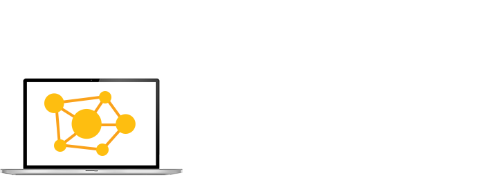 Data on a laptop.